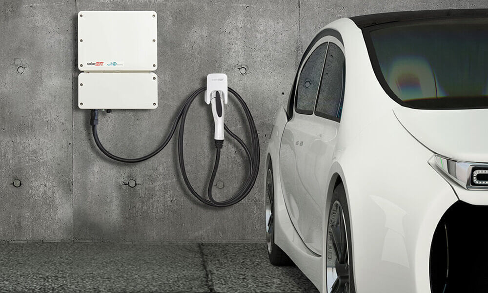 Borne SolarEdge pour voiture électrique